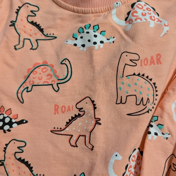 2 Kids Size 7 Pink Sweatshirts - Picture 3 of 7